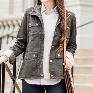 J. Crew Downtown Field Utility Jacket. Size M